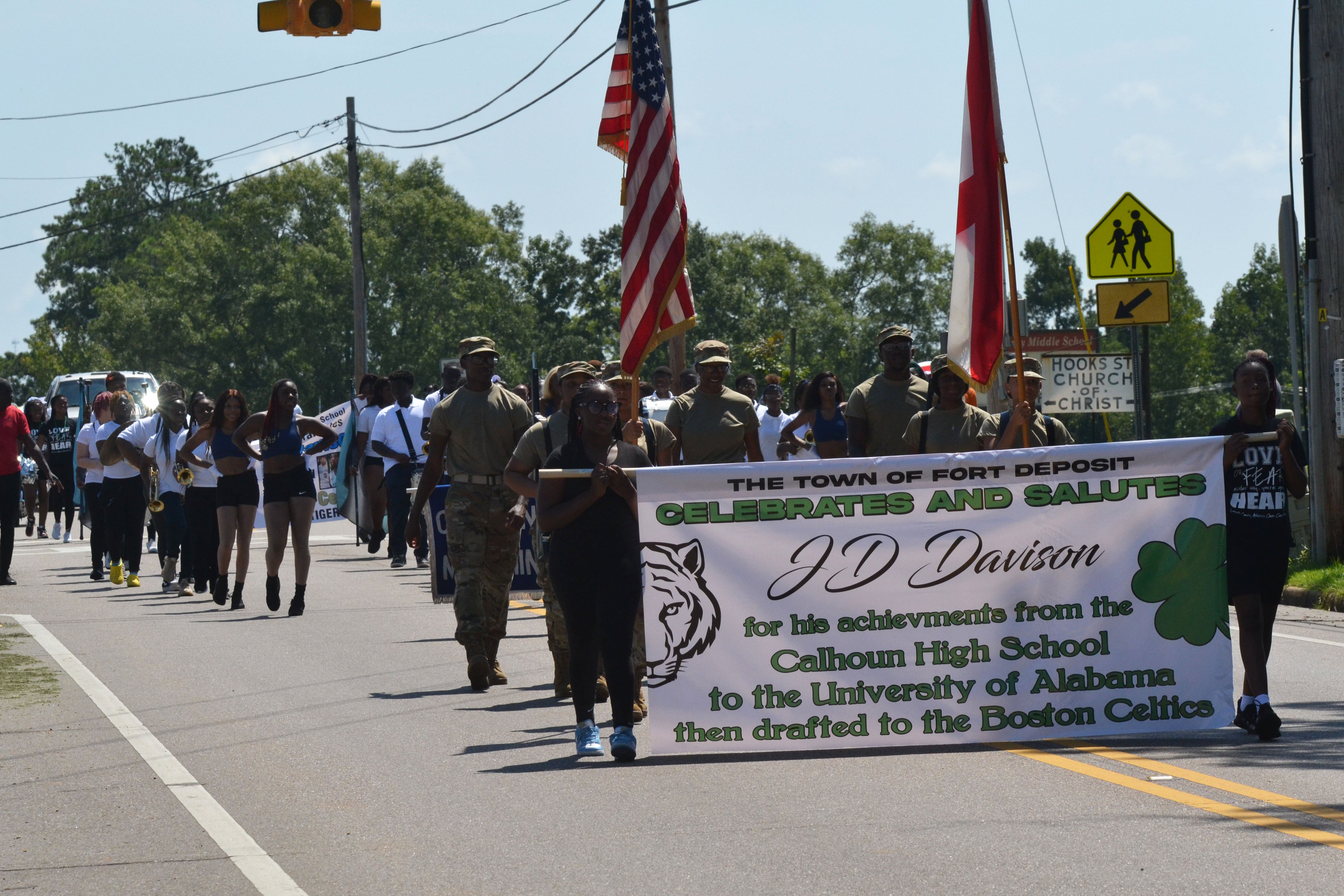 JD Davison participates in parade, gives back to Fort Deposit via  meet-and-greet - Lowndes Signal